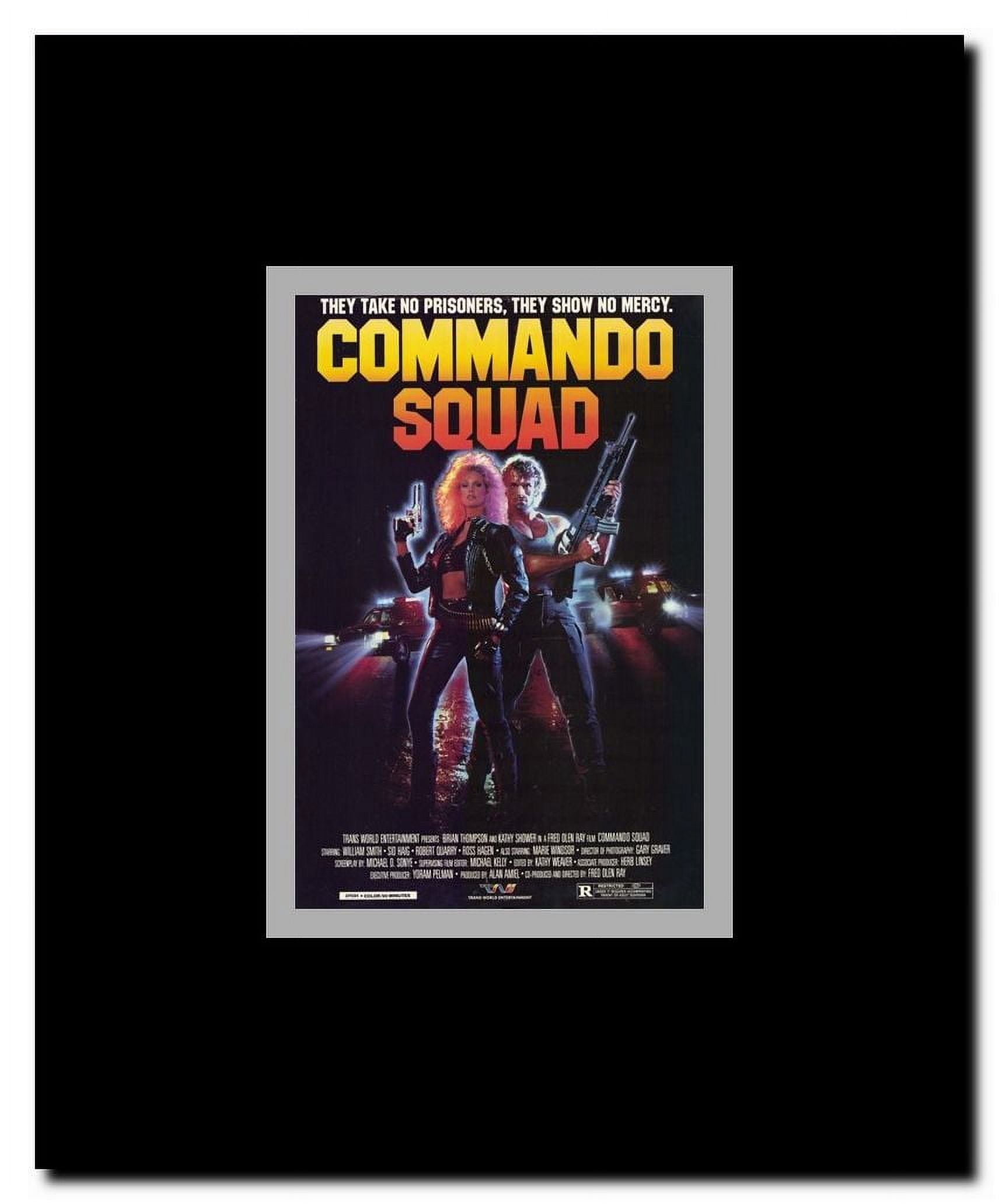 Commando Squad Framed Movie Poster