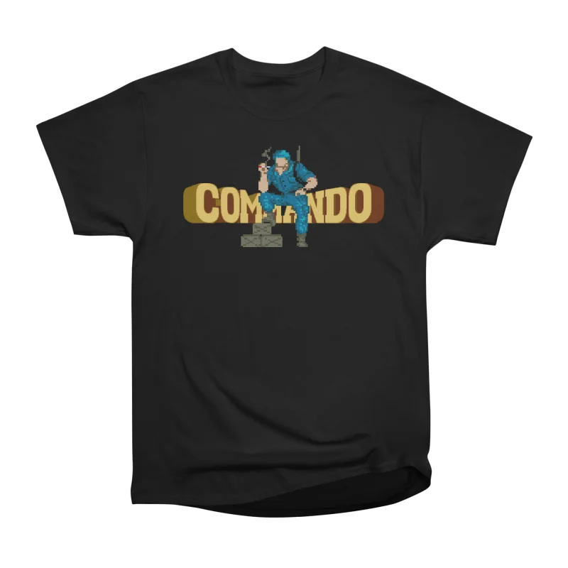 Commando T-Shirt Tee Gift For Him Merch For Her Apparel For Friend ...