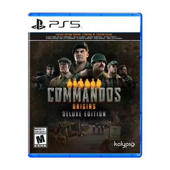 Commandos Origins - Deluxe Edition - Playstation 5 - Brand New Factory Sealed