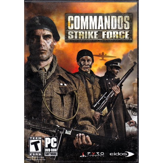 COMMANDOS STRIKE FORCE - PC DVD-Rom - Strike Force. Strike First