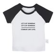 thumbnail image 1 of Commas Save Lives Funny T shirt For Baby, Newborn Babies T-shirts, Infant Tops, 0-24M Kids Graphic Tees Clothing (Short Black Raglan T-shirt, 12-18 Months), 1 of 4
