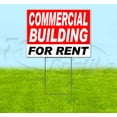 thumbnail image 1 of Commbuilding For Rent (18" x 24") Yard Sign, Includes Metal Step Stake, 1 of 6
