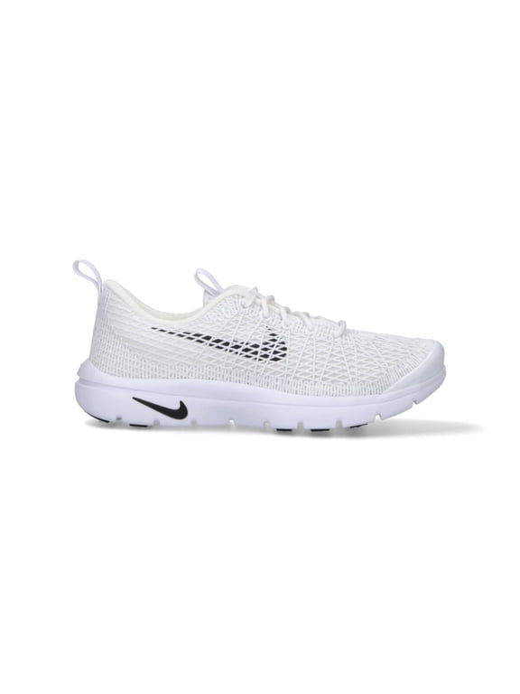 Comme Des Garçons Low-Profile White Sneakers With Subtle Textured Upper White (Men's)