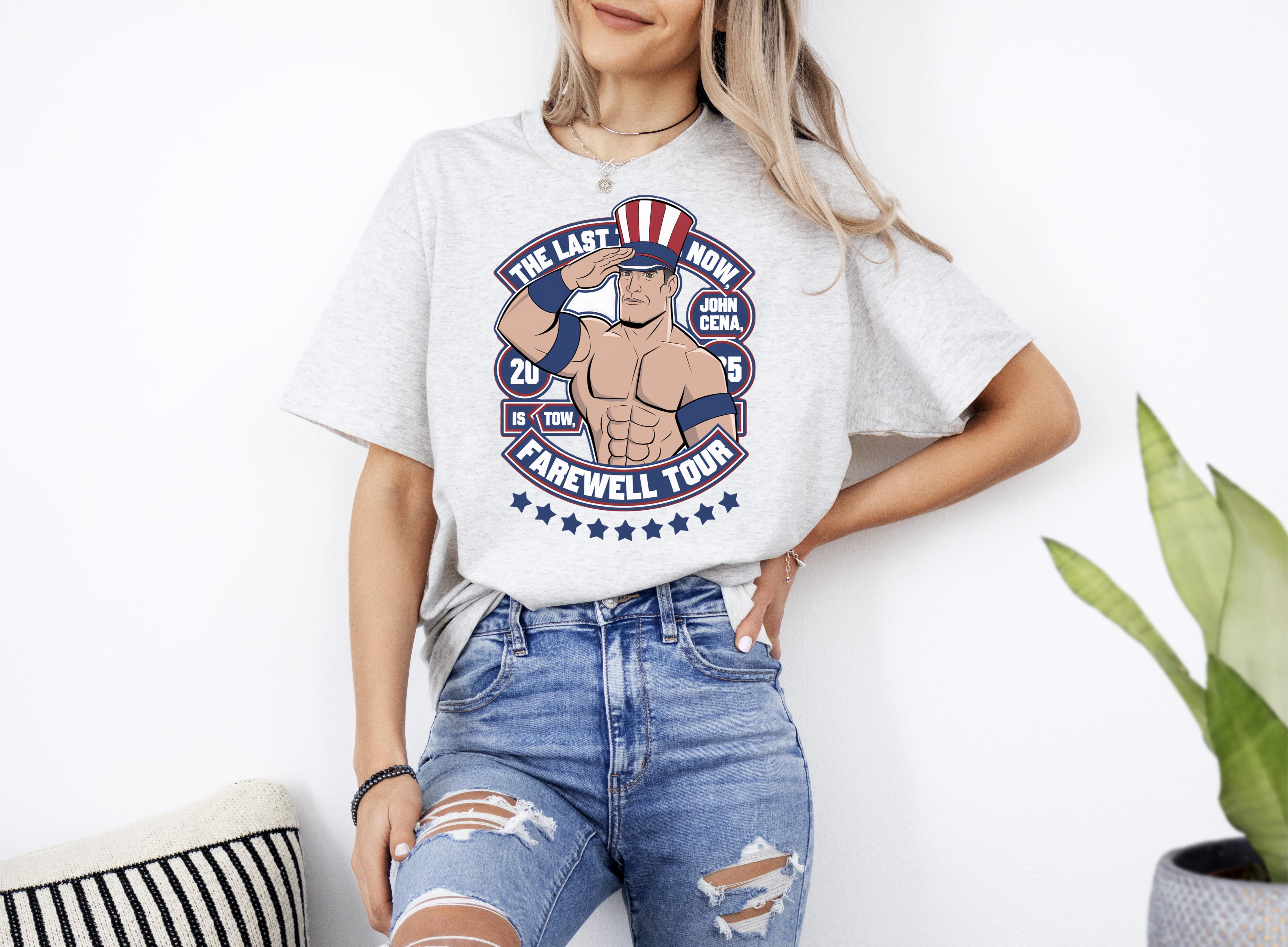 Commemorate John Cena's 2025 Farewell Tour with this limitededition T