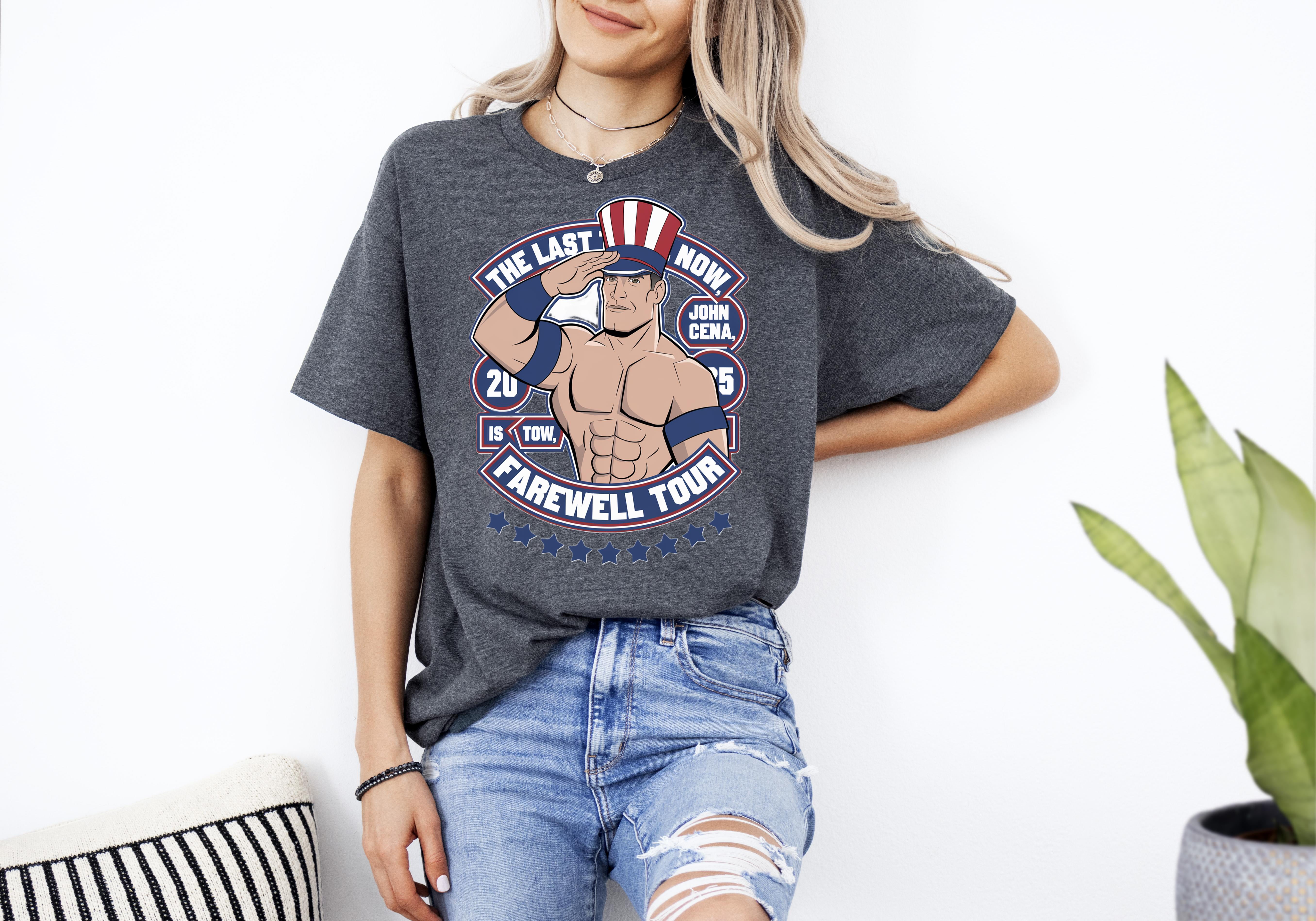 Commemorate John Cena's 2025 Farewell Tour with this limitededition T
