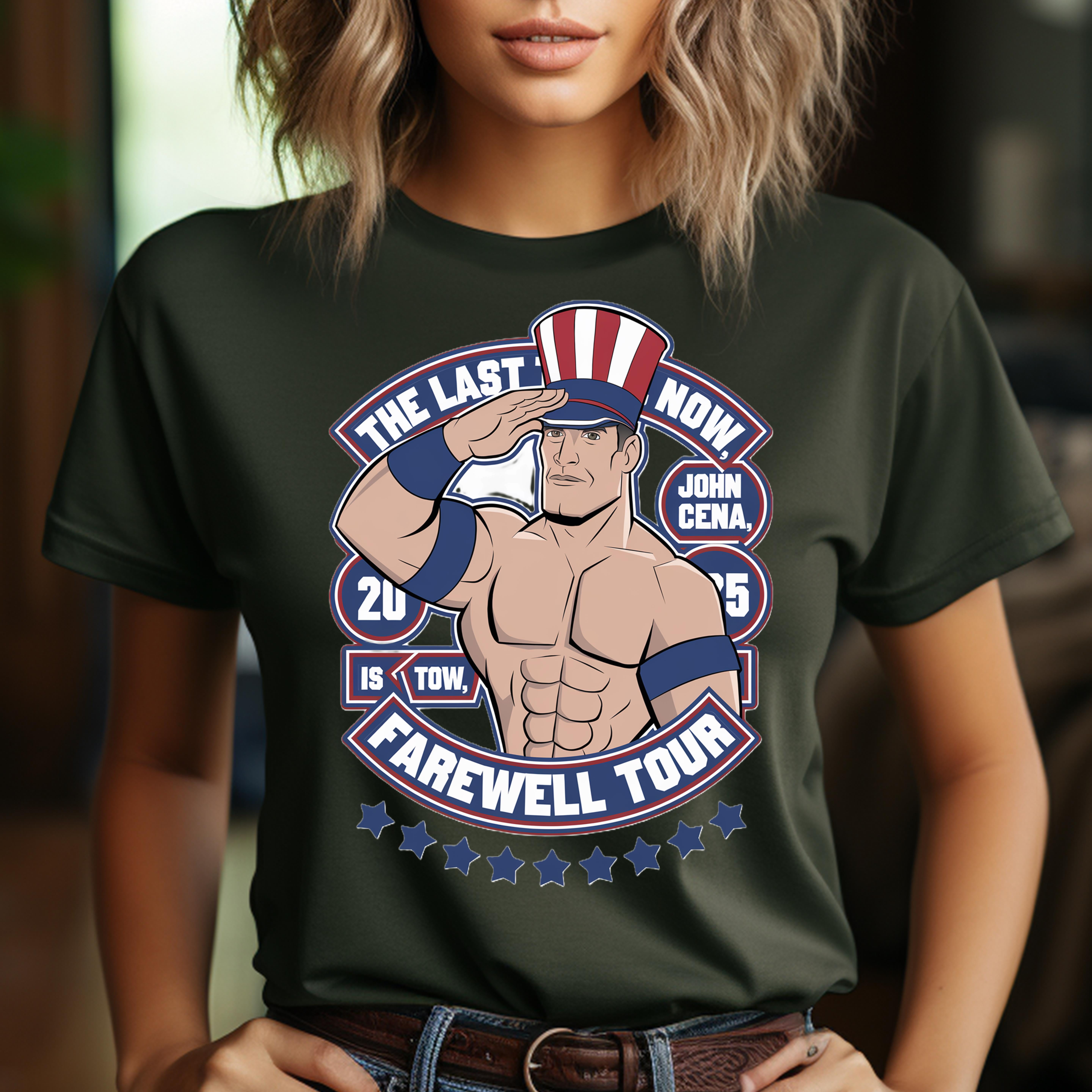 Commemorate John Cena's 2025 Farewell Tour with this limitededition T