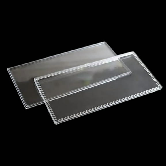 Commemorative Banknote Hard Plastic Sleeve Storage Box Hard Clip Currency Protective Cover Paper Money Holder