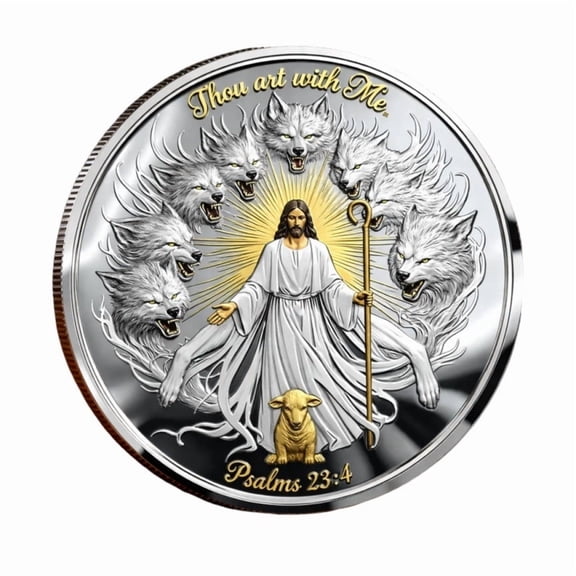 Commemorative Coin Collectible, Engraved Keepsake with Historical Design for Events Milestones, Durable Display and Gift for Collectors Enthusiasts and Family