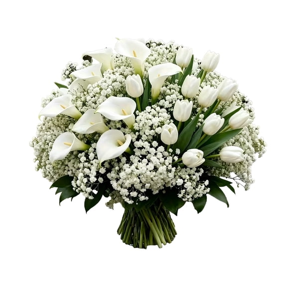 Commemorative Sacrificial Flower Bouquet, High Simulation Starry Cemetery Flower Arrangement, Memorial Grave Placement for Outdoor Cemetery Tomb Sweeping Ceremony, 1* Artificial Flower