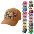thumbnail image 1 of Commemorative US 250th Anniversary Patriotic Baseball Cap Adjustable Bald Eagle Print Stylish National Pride Hat for Men Women Red White Blue Gift Limited-Time Clea-rance Savings, 1 of 8