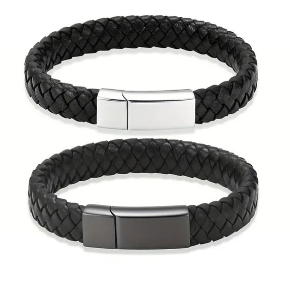 Commemorative Urn Bracelets for Ashes 2PCS Adjust Braided Cremation Bracelet Ashes Jewelry for Pet and Human Loss