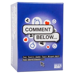 Comment Below Adult Party Game by What Do You Meme? BSFW Edition Card Game Ages 17+