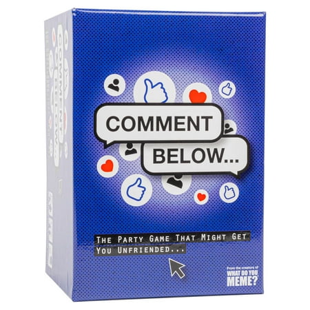 Comment Below – Adult Party Game by What Do You Meme? BSFW Edition Card Game – Ages 17+