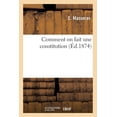 thumbnail image 1 of Comment on Fait Une Constitution (Paperback), 1 of 1