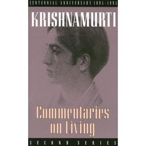 Pre-Owned Commentaries on Living: Second Series (Paperback) 0835604152 9780835604154