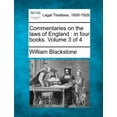 thumbnail image 1 of Commentaries on the laws of England: in four books. Volume 3 of 4 (Paperback), 1 of 1