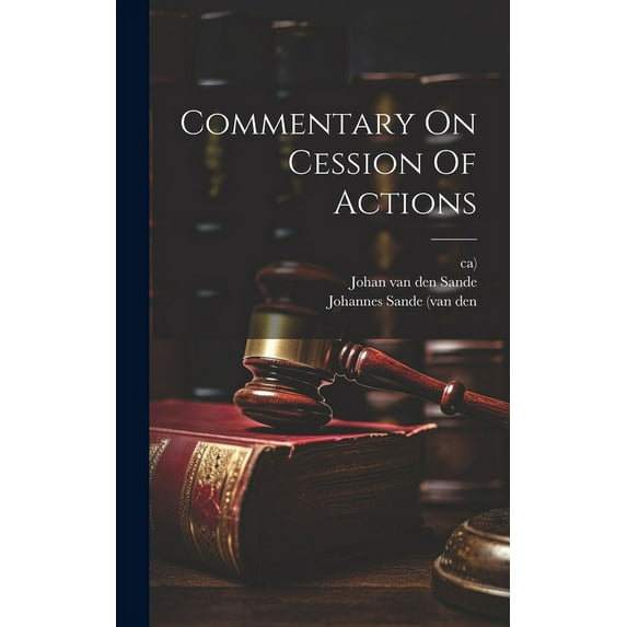 Commentary On Cession Of Actions (Hardcover)