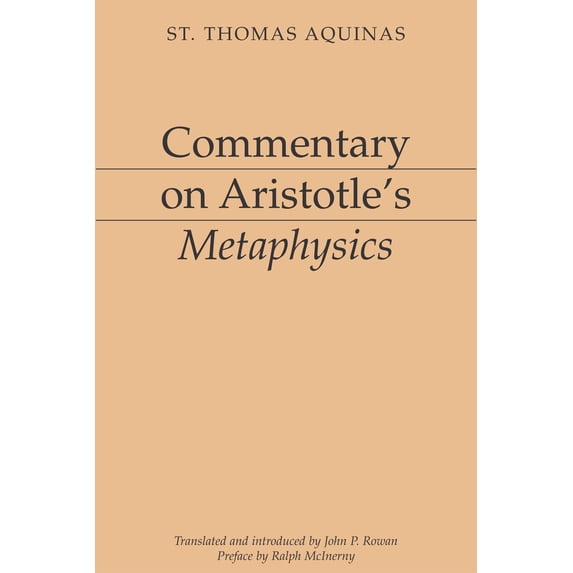 Commentary on Aristotle's Metaphysics