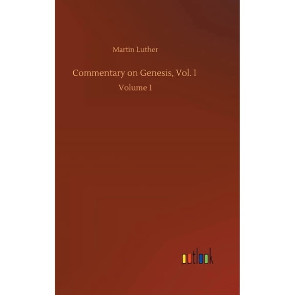 Commentary on Genesis, Vol. I: Volume 1 (Hardcover)