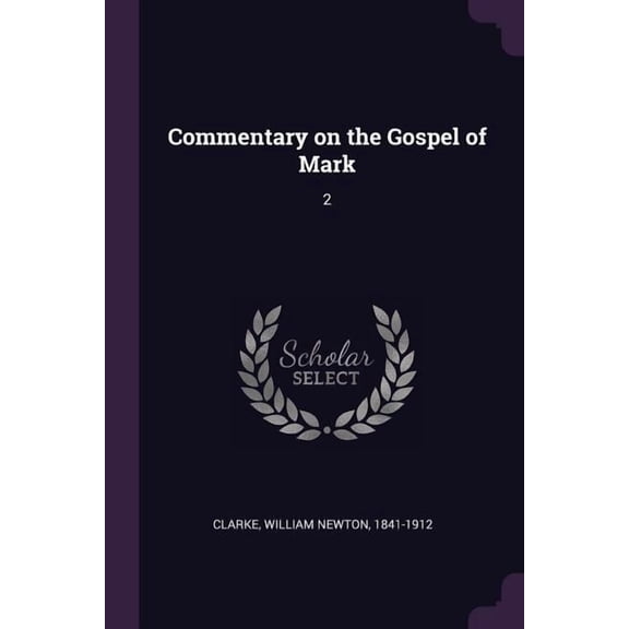 Commentary on the Gospel of Mark : 2 (Paperback)