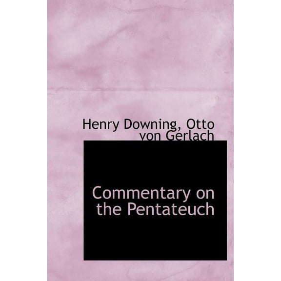Commentary on the Pentateuch (Hardcover)