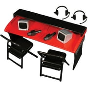 Commentators Playset Red - Ringside Exclusive Ringside Collectibles Wrestling Action Figure Accessories