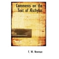 thumbnail image 1 of Comments on the Text of a Schylus (Paperback), 1 of 1