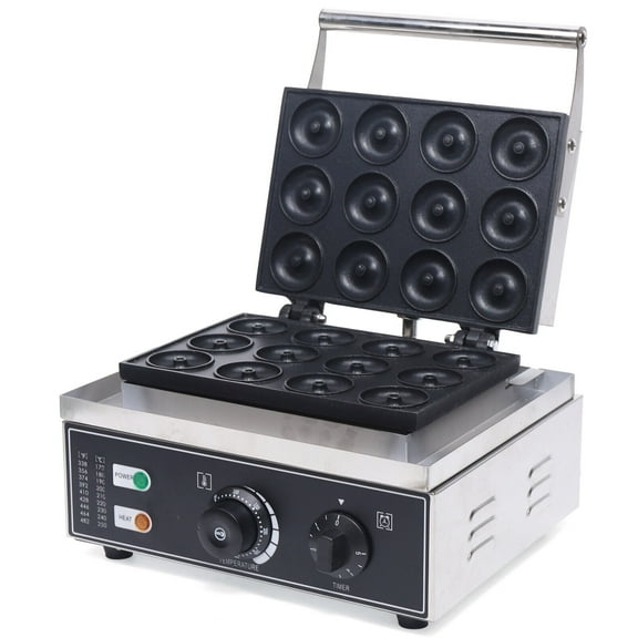 Commercial 12-Hole Donut Maker Machine Electric Nonstick Doughnut Making Machine