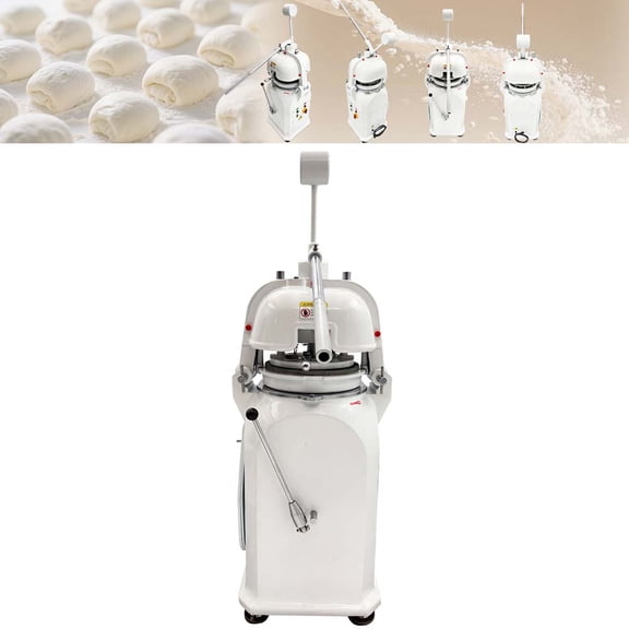 Commercial 36 Blocks Semi-Automatic Dough Divider and Rounder Pizza Dough Cutter 110V