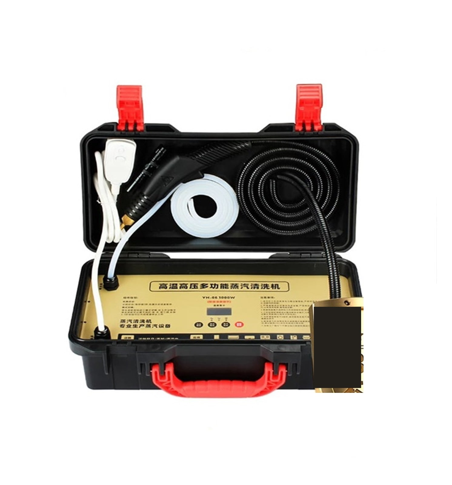 Commercial 3KW Steam Cleaner, Multifunctional Air Conditioning Kitchen Hood Car Steaming Cleaner, Sterilization Disinfector ,Efficient Cleaning