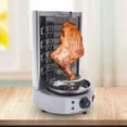 thumbnail image 1 of Commercial 3KW Vertical Electric Shawarma Gyros Machine Rotisserie Grill Sliver, 1 of 21