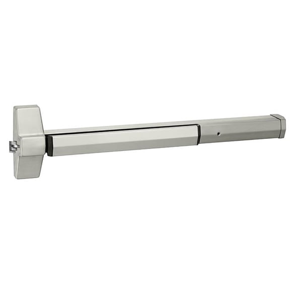 Commercial 4 ft. Rim Exit Only Exit Device, Satin Stainless Steel
