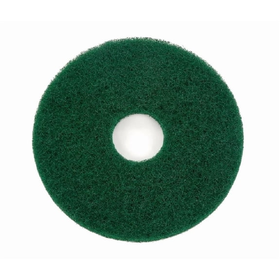 Commercial 437.056 Cleaning Orbiter Pad, 12" Diameter, For 550MC Orbiter Floor Machine, Green