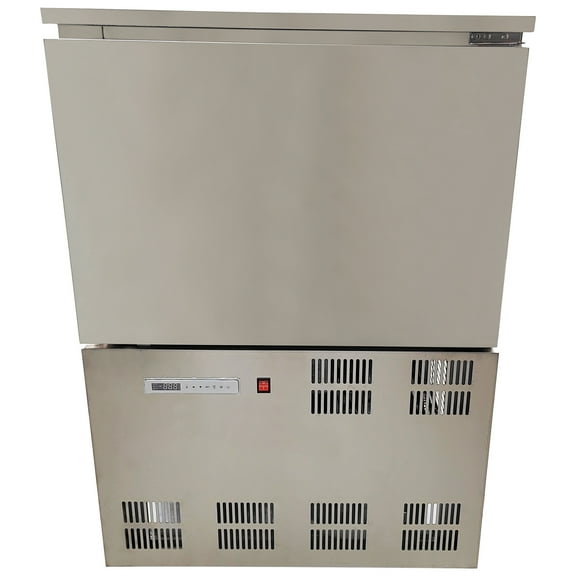Commercial 5-Tray Blast Chiller High-Speed Rapid Refrigeration Freezer for Food Freshness 220V