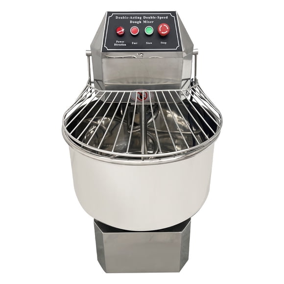 Commercial 50qt Stand Mixer Double Action Double Speed Dough Mixer Flour Mixing Machine 110V