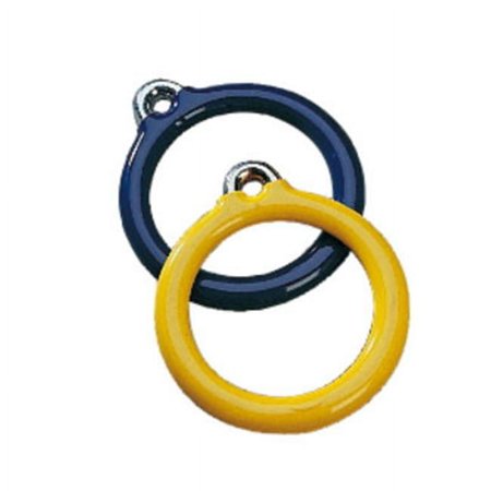 Commercial 6 in. Trapeze Plastisol Ring - Yellow