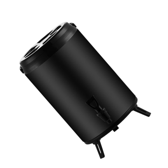 Commercial 8 Liter Drink Distributor Including Stream And Spume Layer For Gatherings And Coffeehouses White Rustless