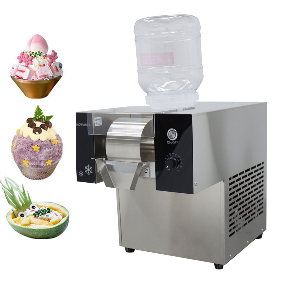 Commercial Air Cool Snowflake Ice Machine Snow Cone Machine Ice maker Tabletop Snow Cone Shaver