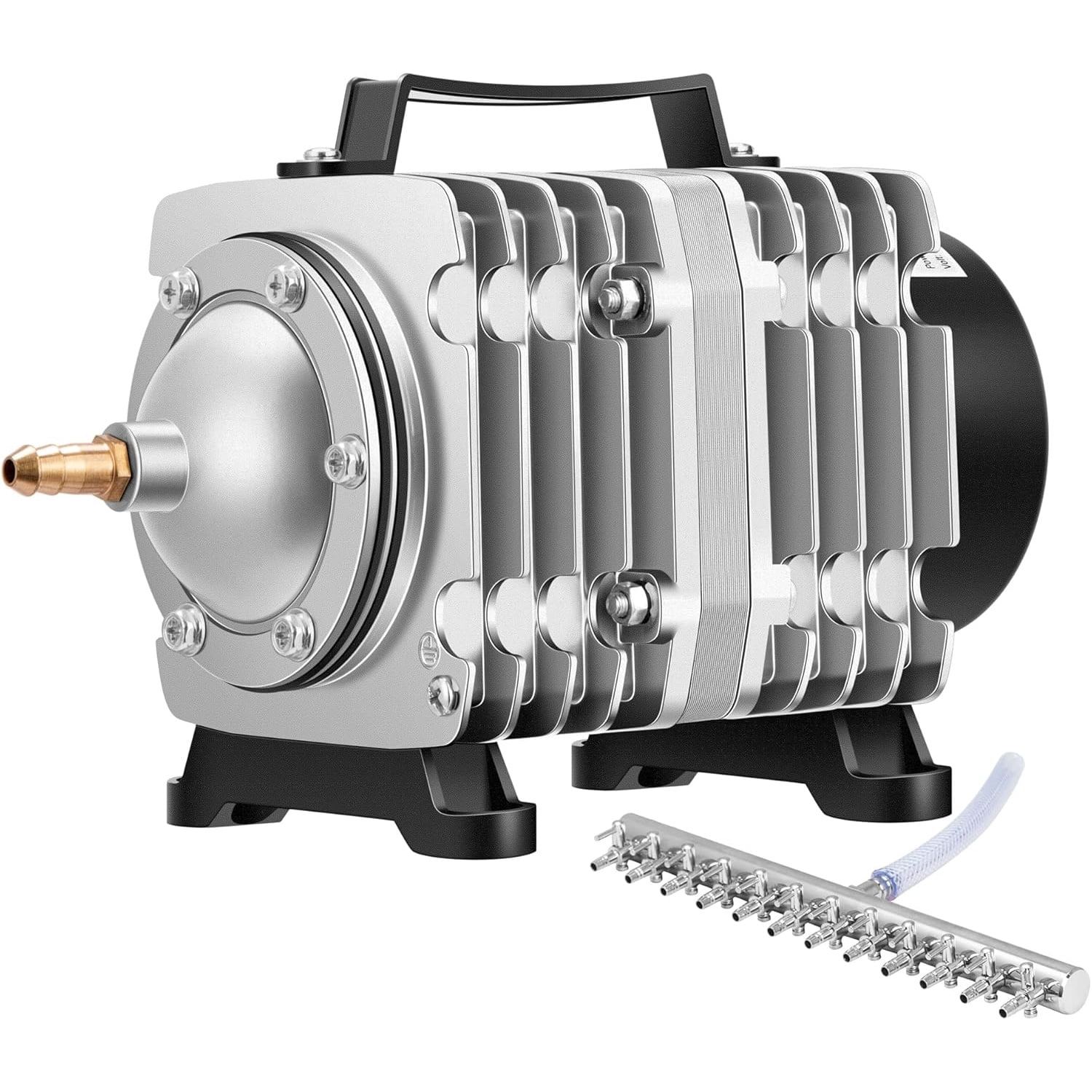 Commercial Air Pump 1427 GPH 55W 90L/min 12 Outlet for Aquarium and Hydroponic Systems