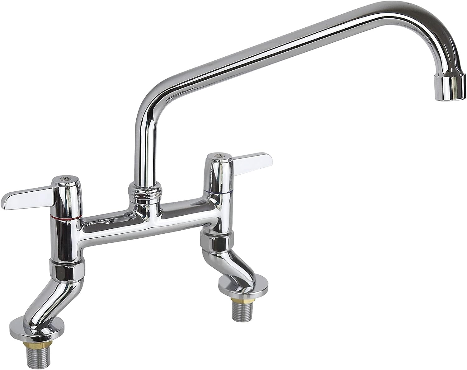 Commercial Bar Sink Faucet Adjustable 4’’ to 8’’ Center with 10