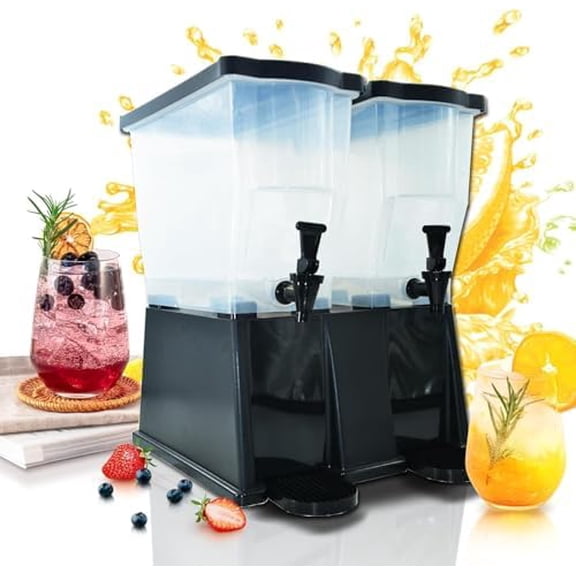 Commercial Beverage Dispenser,22L/5.81gal Iced Drink Dispenser,Juice Tea Drink Machine,Fountain Drink Machine for Home Restaurant Bar Party$$Home Decor, Kitchen, & Other