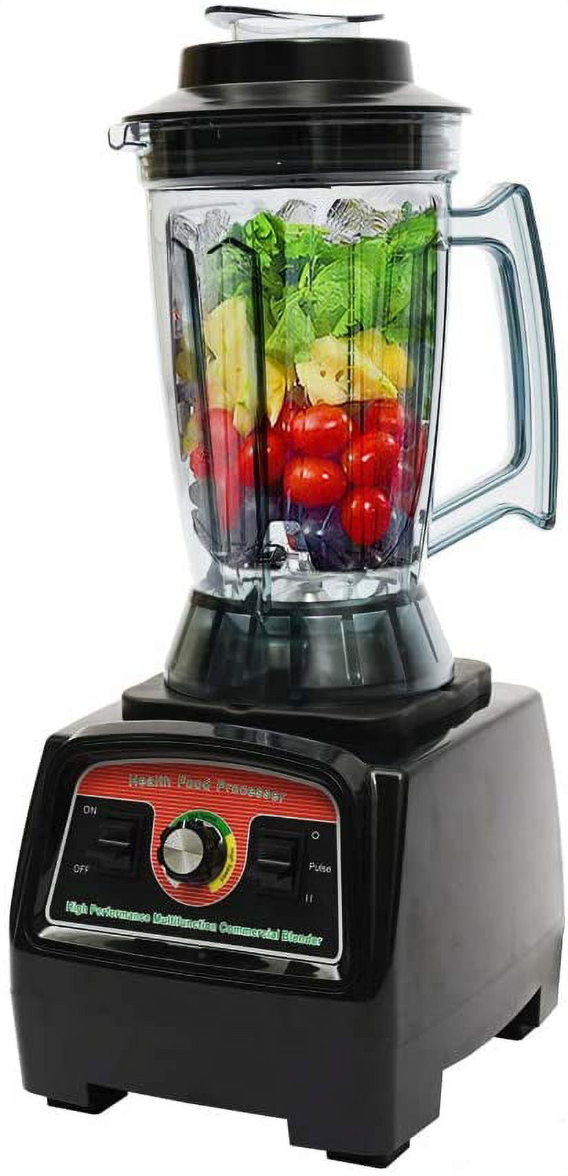 Commercial Blender, 132 Oz Professional Countertop Blender 2800 Watt Base, High Performance Ice