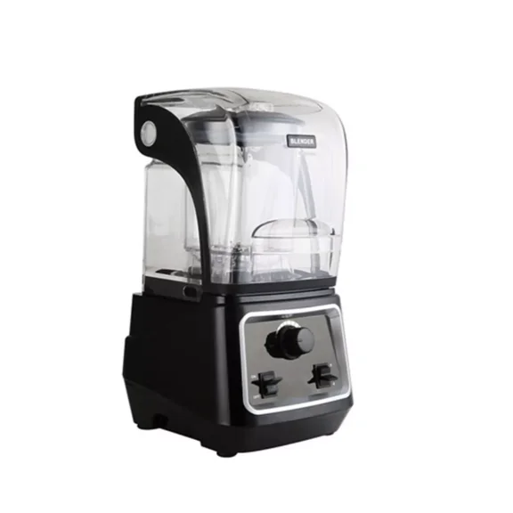 Commercial Blender with Sound Enclosure and 48 oz Container | Heavy Duty Professional Blender for Smoothies, Shakes, Food Service