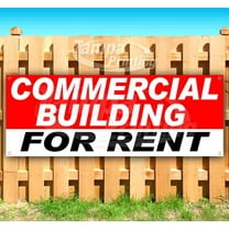 Commercial Building For Rent 13 oz Vinyl Banner With Metal Grommets