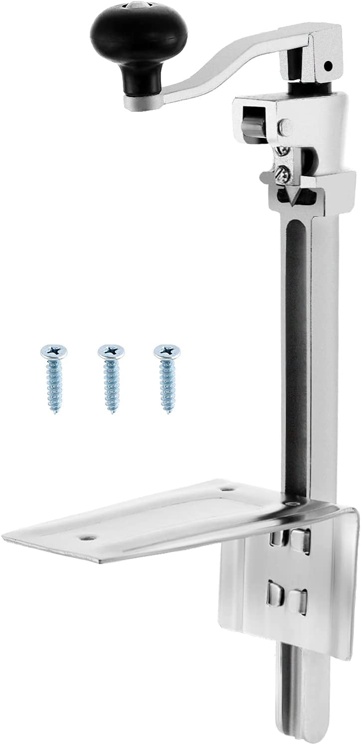 Heavy Duty Commercial Can Opener For #10 Cans - Manual Opener For Cans Up To 11" Tall