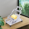thumbnail image 1 of Commercial Cheese Slicere Cheese Cutter Butter Cutting Board Machine Replaceable Kitchen Cooking Cutter Tools w/1cm & 2cm Stainless Steel Wire, 1 of 8