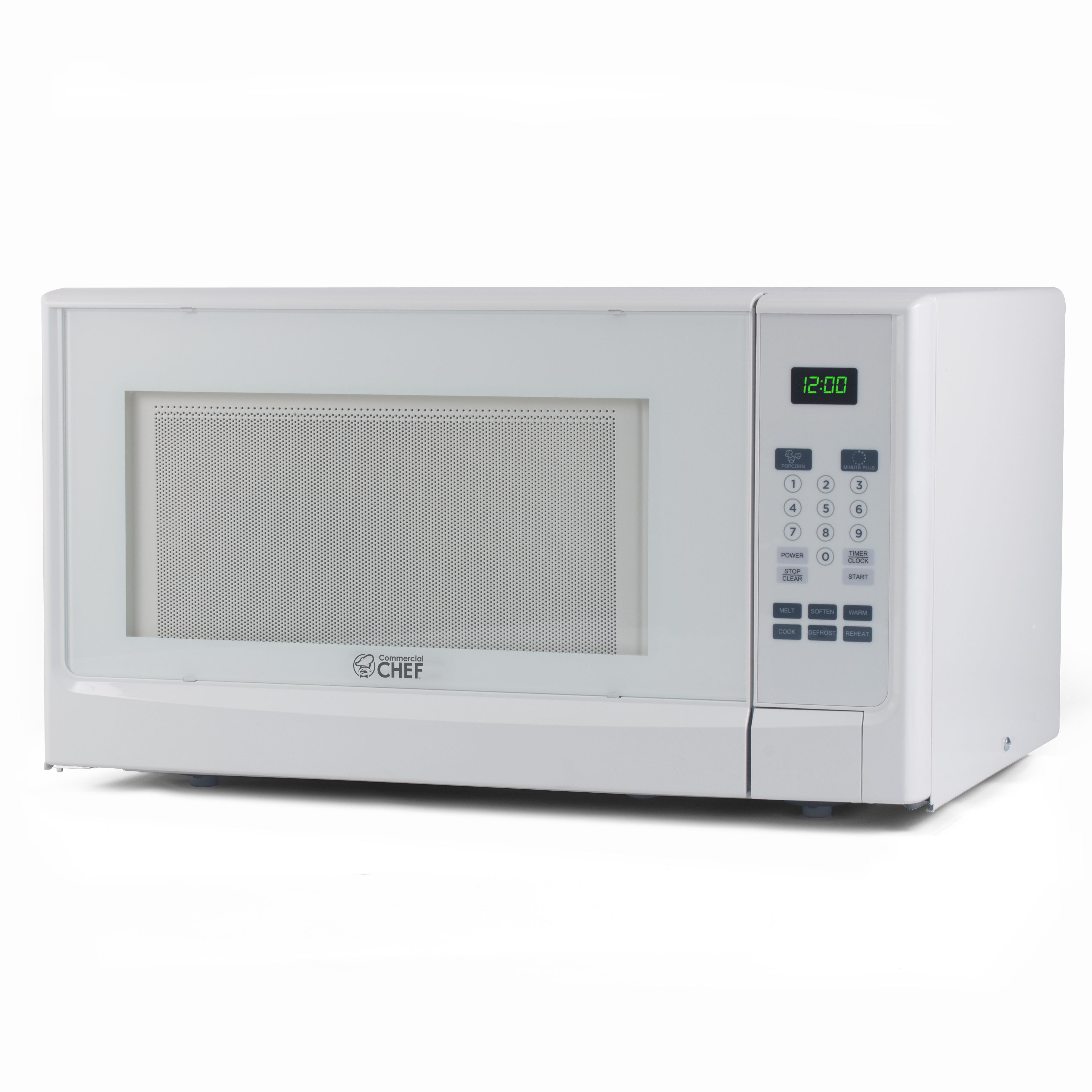 Commercial Chef CHM14110W6C 1.4 cu. ft. 1100W Countertop Microwave - White