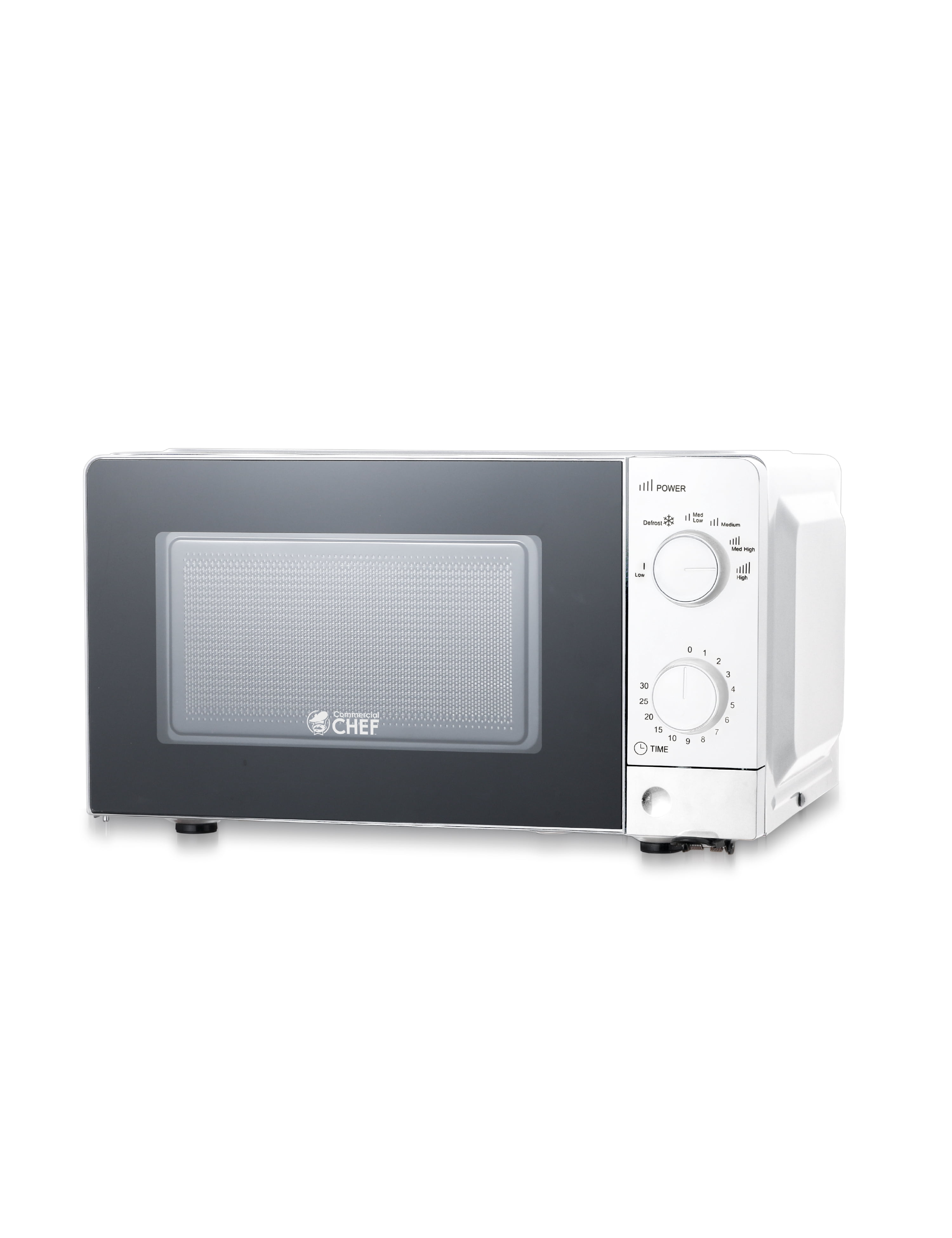 Commercial Chef, Microwave Oven, 0.6 cu ft, 600W, White - Walmart.com
