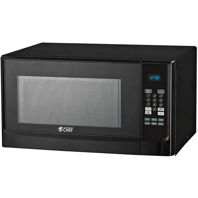 Commercial Chef Countertop Microwave 1.1 Cubic feet White