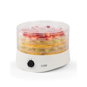 Commercial Chef Food Dehydrator, Dehydrator with 5 Drying Racks, White